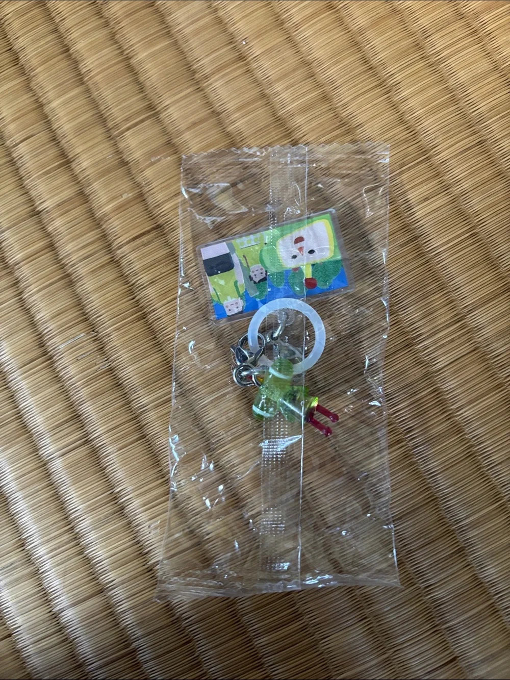 Katamari Damacy Green Camera Cousin Charm Keychain